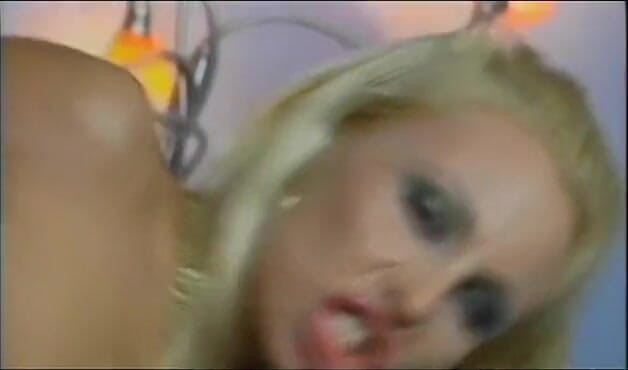 Fishnet Seduction: Gorgeous blonde in fishnet gets the fuck of her life