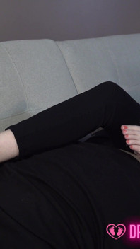 Bella's Footjob and Handjob in Worn White Socks - (dreamgirls in Socks)