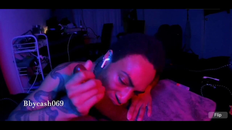 Bbycash 69: Giving Sloppy Blowjob to My Toy