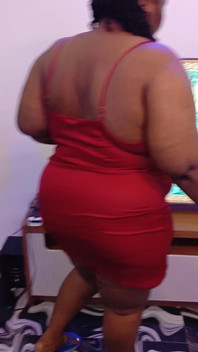 MILF Cleaning in Tight Red Dress