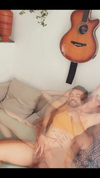 Making Naughty Love in the Living Room