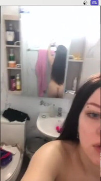 She Watches Me Masturbating Cums Twice!