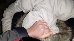 Lesbian-candys: 我们见面的第一天，她在公园里舔了我的阴户