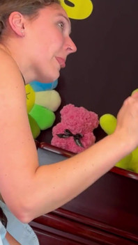 Behind the Scenes of Me Trying My Hardest to Fit This Whole Cock Down My Throat