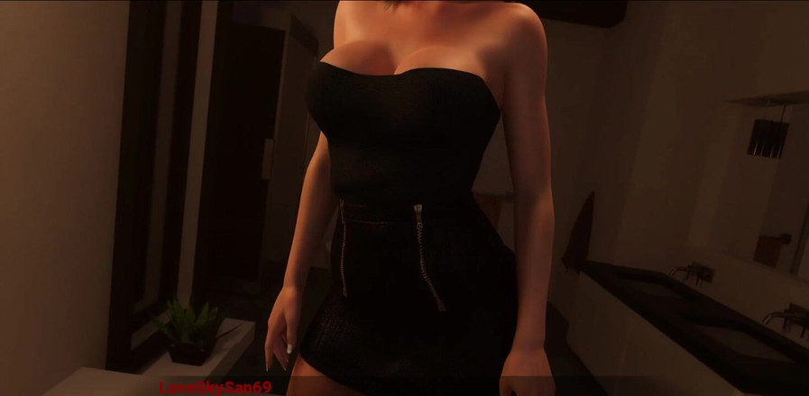 LoveSkySan69Real: Departe de casă [18] Partea 77 - matură sexy excitată care dansează și dă...