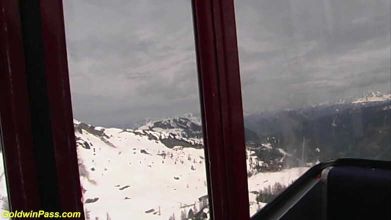 Goldwin pass: Stepdaughter fucked at the ski lift
