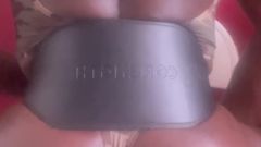 Black smoking muscle stepdad: Po cvičení G řetězec singlet olej flex a hračka relace