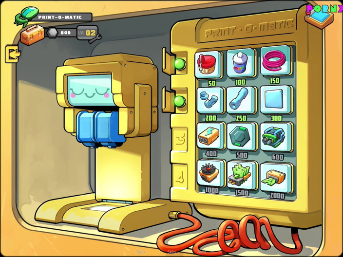 Porny Games: Space Rescue 0.7.5 - Dois paus para apenas uma gata