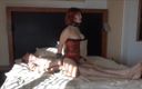 Masters BDSM and Sexslaves: Esclave dans la chambre d&amp;#039;hôtel, le corset le cul utilisé...