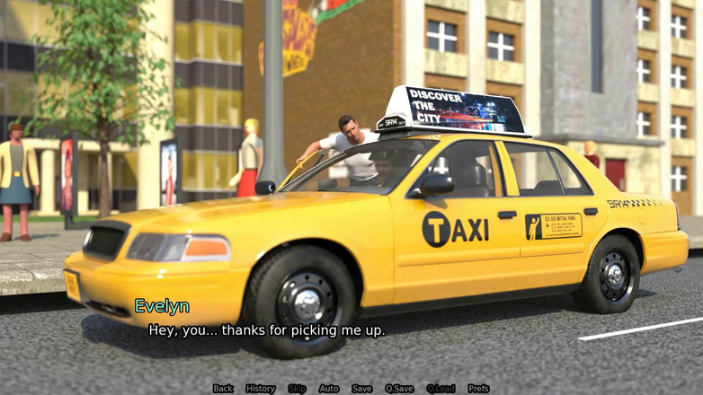 Dirty GamesXxX: Het geliefde huwelijk: cuckold rijdt in de taxi en deelt...
