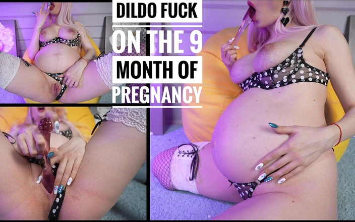 Kira Loster: Pregnant 9 Month Room Mate Wants Your Cock! Dildo Fuck