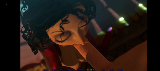 The anime king: Anal rambut keriting panjang