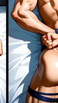 Quanto Mais Apertadas as Cordas, Mais Excitada Eu Fico. Fodendo Minha Bunda Enquanto Estou Amarrada. Escravidão