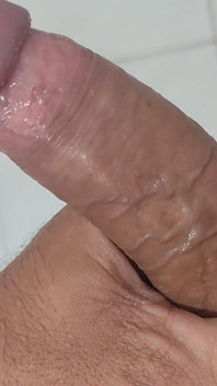 Big Poisonous Cock Exploding with Lust Before Showering.