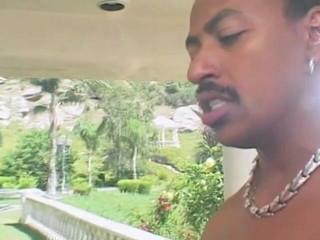 American Idol X: Red hair babe and big black cock anal orgasm