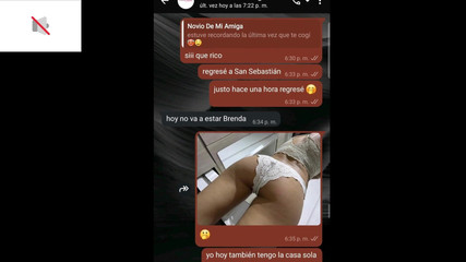 Natasha Caseros: Chat caliente con el novio de mi mejor amigo con...