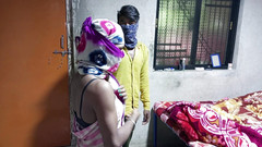 Indian Hijraji: 印度人妖 pooja 和新男友缓慢亲吻和啪