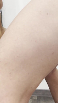 The Dick Disappears Into Her Cheek Again