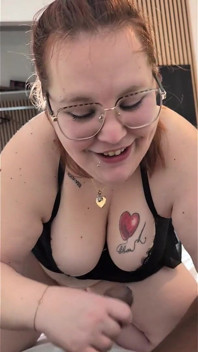 A Pretty BBW Is Having Fun with a Big Black Cock