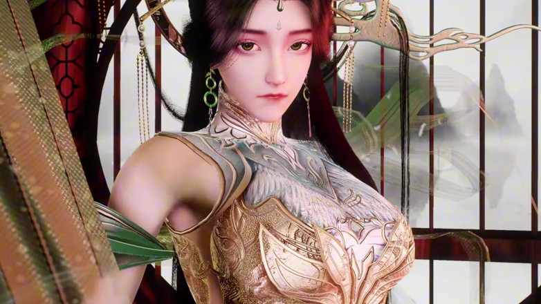 Why fuck so hard: La modella 3D cosplay super hot nuda e le sue tette...