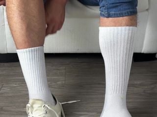 The Sock Jock: Enlève mes chaussures usées après le travail