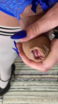 Jenna Cums in Panties and High Heels