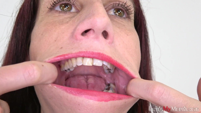 Inside My Mouth: Mouth fetish clip with ali bordeaux fullhd - Inside my mouth