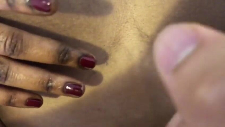 Princess Amanie: 18 year old ebony teen titty fuck | interracial college couple...