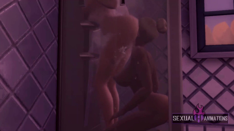 Sexual Hot Animations: जब मैं नहाती हूं और अपनी चूत चाटती हूं तो मेरी लेस्बियन रूममेट मेरी जासूसी करती है - यौन हॉट एनिमेशन