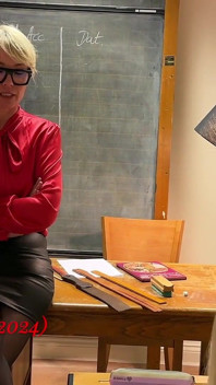Straptention för den stygga collegeflickan Alisha