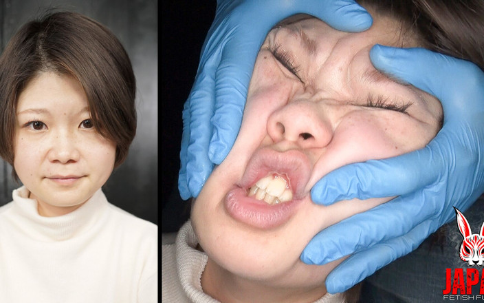 Japan Fetish Fusion: Akane Kamio pozwala zmanipulować swoją twarzą jak modelowanie gliny