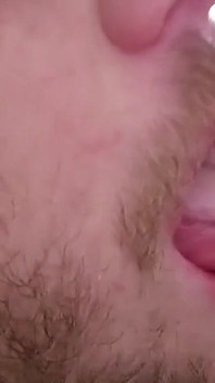 Beautiful Big Titty Dark Haired Girlfriend Gets Tits Sucked and a Deep Drippin