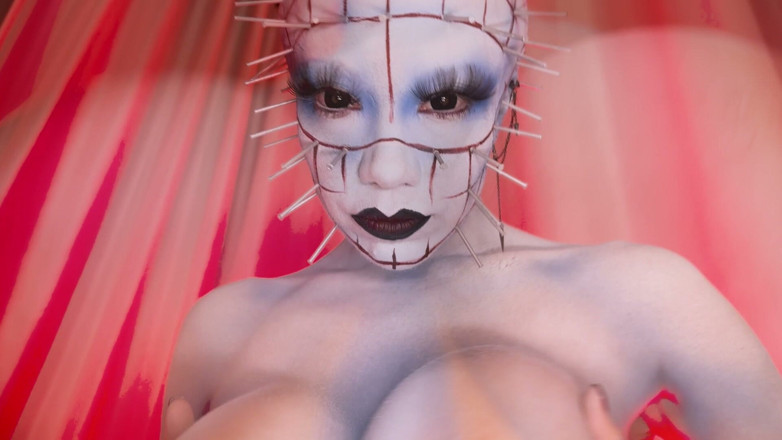 Little Puck: Hellish Pleasure (pov Pinhead Cosplay)