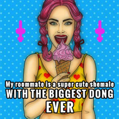 Audio Only - My Roomate Is a Super Cute Shemale with the Biggest Dong Ever thumbnail