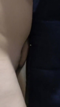 Fuck and cum on airmatress