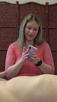 Cockteased by a Preggo Featuring Danielle