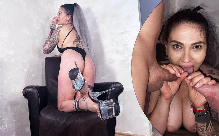 Romanian Girls: Fumează Și Fute-o Pe Kate Tatuată