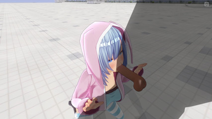 H3DC: 3D HENTAI. Namorada fofa depois de uma caminhada chupou um...