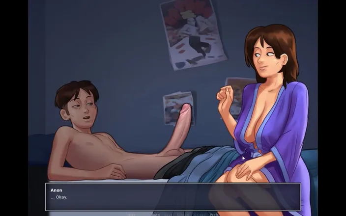 Summery Babe: Summertime Saga Debbie Part 2 Stepmom and Stepson XXX Full Video...