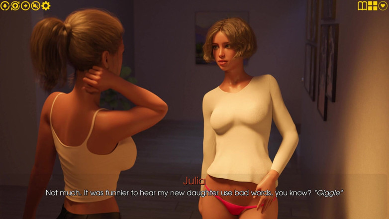 3D Cartoon Porn: My Pleasure 27 - Julian kommt auf Daphnes Gesicht &amp; Julias möpse Dann...
