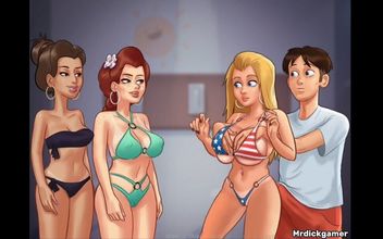 Summertime Saga My Girlfriend Wants a Relaxing Massage as I Give Her the Pleasure of It