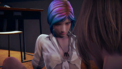 Waifu club 3D: Max e Chloe tremano e vengono insieme