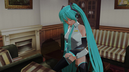 H3DC: 3d hentai hatsune miku monta tu polla y se corre...