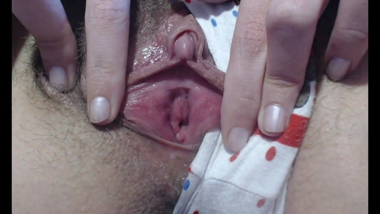 Cuteblonde666: Closeup dripping wet orgasms in panties compilation big clit pussy...