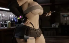 Tifa back bar phần 1 bởi Secazz (hoạt hình có âm thanh) 3D Hentai Porn Sfm