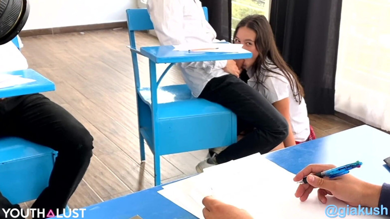 Youth Lust: Gia kız öğrenci bukkake bts youthlust.