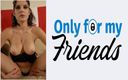 Only for my Friends: Pornocasting van ontrouwe brunette slet geniet ervan om een seksspeeltje...
