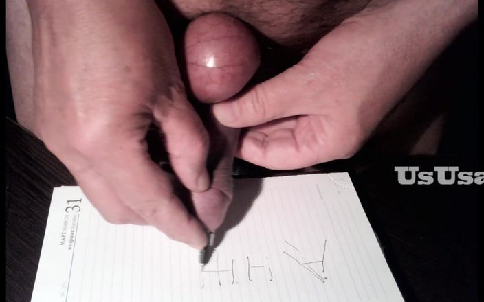 UsUsa for Men: Écrire des noms avec mon pénis