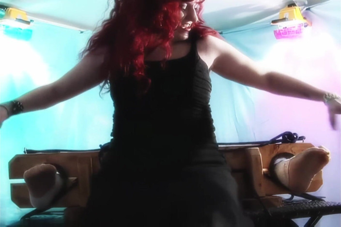 BleuFetish Tickling: Tickle Dom Mr Fitz Destroyed by Domina Skye - Watch This...
