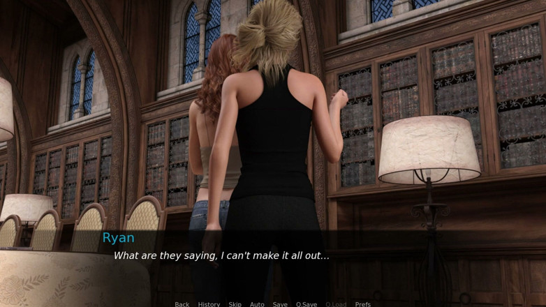 3D Cartoon Porn: Lancaster boarding house 12 - Райан наповнює кремпаєм Хлою, а потім трахає Єву в позі наїзниці